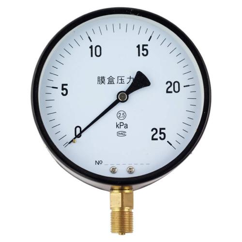 YE-100、150膜盒壓力表
